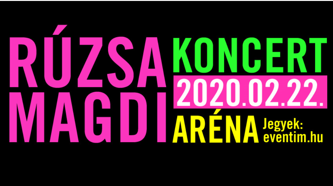 RÚZSA MAGDI KONCERT - ARÉNA 2020